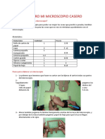 Elaboro Mi Microscopio Casero