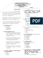 Evaluaciones Finaels de Lengua Castellana y Sociales