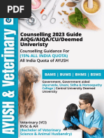 AACCC Ayush NEET Counselling Ebook