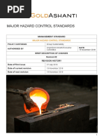 Major Hazard Control Standards: Management Standard