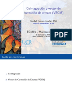 Lecture 11 Cointegracion VECM Preliminar