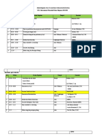 Jadwal Matsama 2022-2023