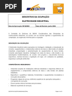 Eletricidade Industrial Descritivo Da Ocupação