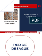 Red de Desague y Ventilación