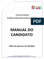 Edital de Abertura Processo Seletivo PMB 002 2021