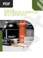 Suplementos Alimenticios en El Deportista.