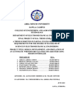 Arba Minch University Electromechanical Engineering THESIS 2023