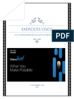 Exercices Cisco