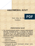 Abdomenul Acut