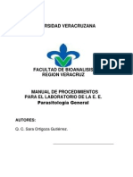 Manual de Parasitología General