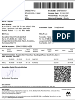 Bill To / Ship To:: Qty Gross Amount Discount Other Charges Taxable Amount CGST SGST/ Ugst Igst Cess Total Amount