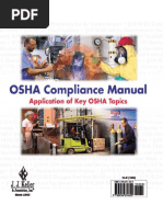 OSHA Compliance Manual - Application of Key OSHA Topics