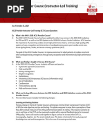 2020 ACLS Provider Course FAQ - Ucm - 506779