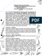 Convenio Colectivo de Trabajo Sindicato de Guincheros y Maquinistas de Gruas Moviles de La Republica Argentina