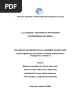 Romero Et Al 2022 An Lisis de Una Empresa en La Industria Del Bioetanol