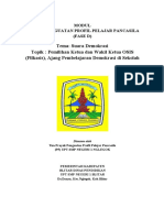 Modul Projek - Suara Demokrasi Pemilihan Ketua Dan Wakil Ketua OSIS (Pilkasis) - Fase D