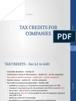 17 Tax Credits For Companies SME Taxation