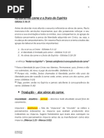 16 As Obras Da Carne e o Fruto Do Espírito