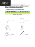 Guía de Aprendizaje Grupos Consonántico