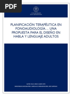 Planificación Terapéutica en Fonoaudiología Una Propuesta para El Diseño en Habla y Lenguaje Adultos 3