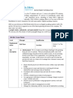 CMC Global GEU Scrum Master