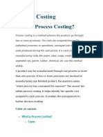 Process Costing