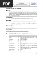 KP06 Change Cost Element Planning