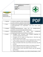 Sop Inventarisasi Pengelolaan Bahan Berbahaya