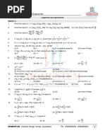 DPP-7 Logarithm and Exponential