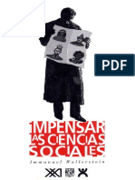 Inmmanel Vallerstein. Impensar Las Ciencias Sociales, S. XXI. PP 257-277