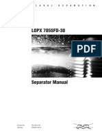 LOPX705 Separator Manual