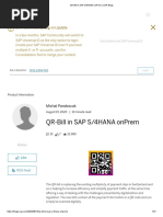 Qr-Bill in Sap S - 4hana Onprem - Sap Blogs