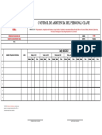 Control de Asistencia Del Personal Clave - Supervision