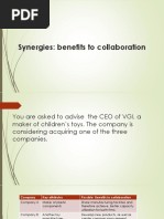 4-Synergies - Benefits To Collaboration