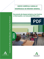 Documento de Asesoramiento Nuevo Currículo