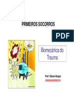 Biomecânica Do Trauma Primeiros Socorros (Modo de Compatibilidade)