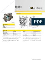 John Deere Industrial Diesel Engine 5030h