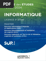 Guide Des Etudes Informatique 2023-2024 - 1