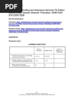Auditing and Assurance Services 7th Edition Louwers Solutions Manual 1