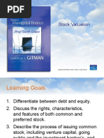 Stock Valuation