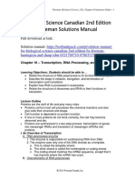 Biological Science Canadian 2nd Edition Freeman Solutions Manual 1