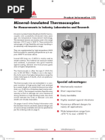 Tempco Thermocouple PI 171 MI-TC - Print