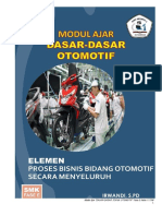 Modul Ajar Dasar-Dasar Otomotif Elemen Proses Bisnis Otomotif