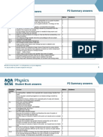 AQA Physics GCSE Combined P2 Summary Answers