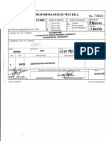 Urc - Proforma House Way Bill