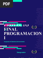 Proyecto Final Progra Llamadas A Distancia