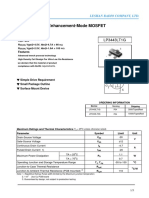 20V P-Channel Enhancement-Mode MOSFET: LP3443LT1G