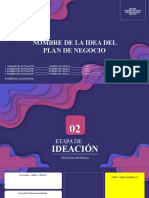 Plantilla Final Del Proyecto Del Plan de Negocio 2022 B - Segunda Entrega