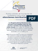 Puntos Autorizados Elecciones 2023