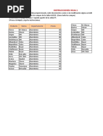 Ejercicio 1 Excel 2019